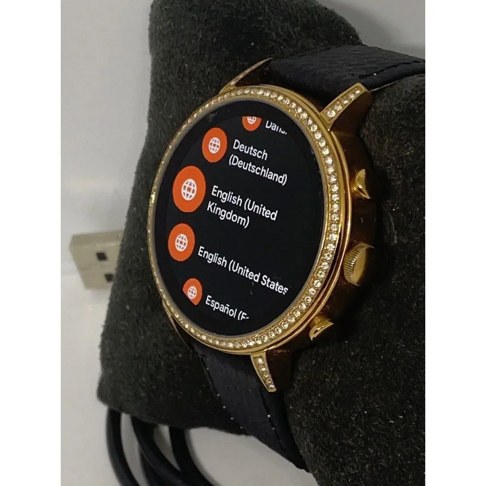 Fossil Gen 4 Authentic Digital Dial Smart Watch Custom Band FTW6011 AB722